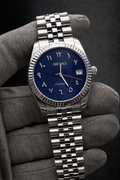 Arabic Dial Ridge Bleu Marine