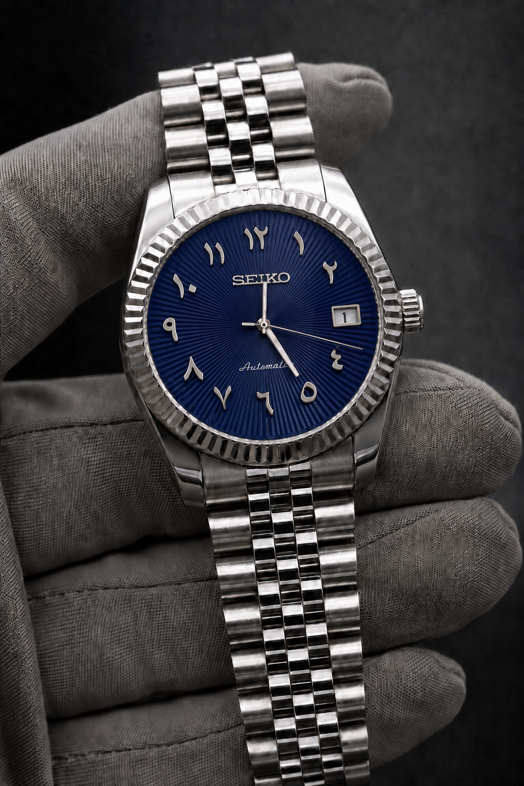 Arabic Dial Ridge Bleu Marine