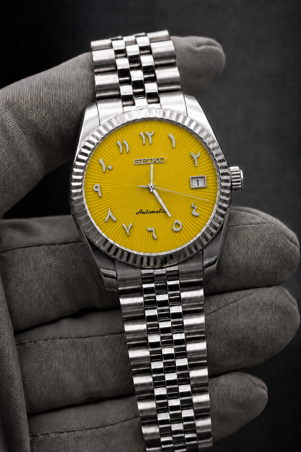 Arabic Dial Ridge Jaune