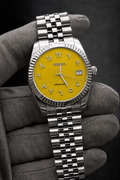Arabic Dial Ridge Jaune