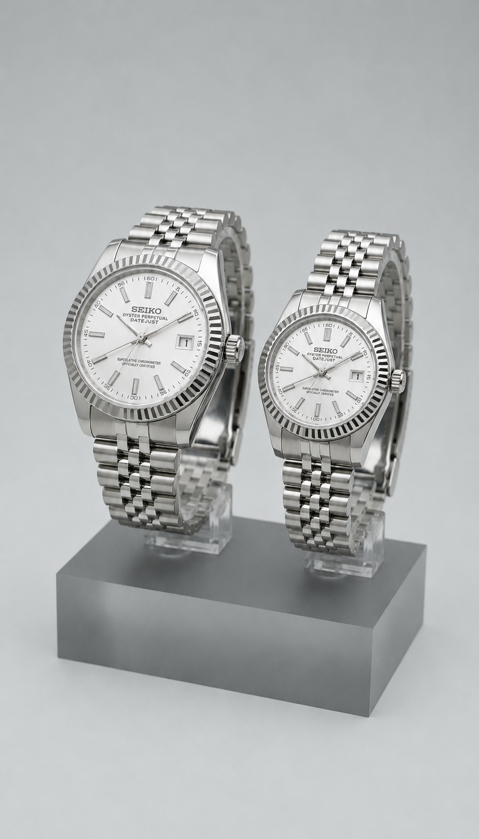 Duo Assorti Datejust Blanc