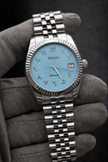 Arabic Dial Ridge Bleu Clair