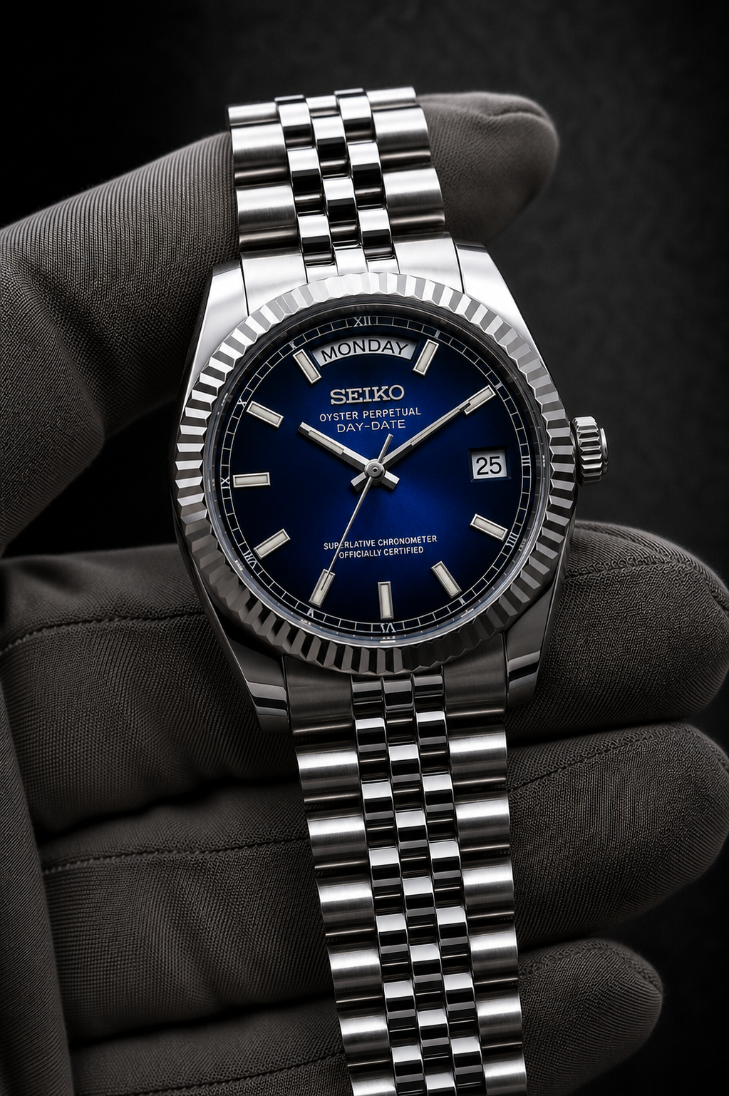 Day-Date Bleu Marine