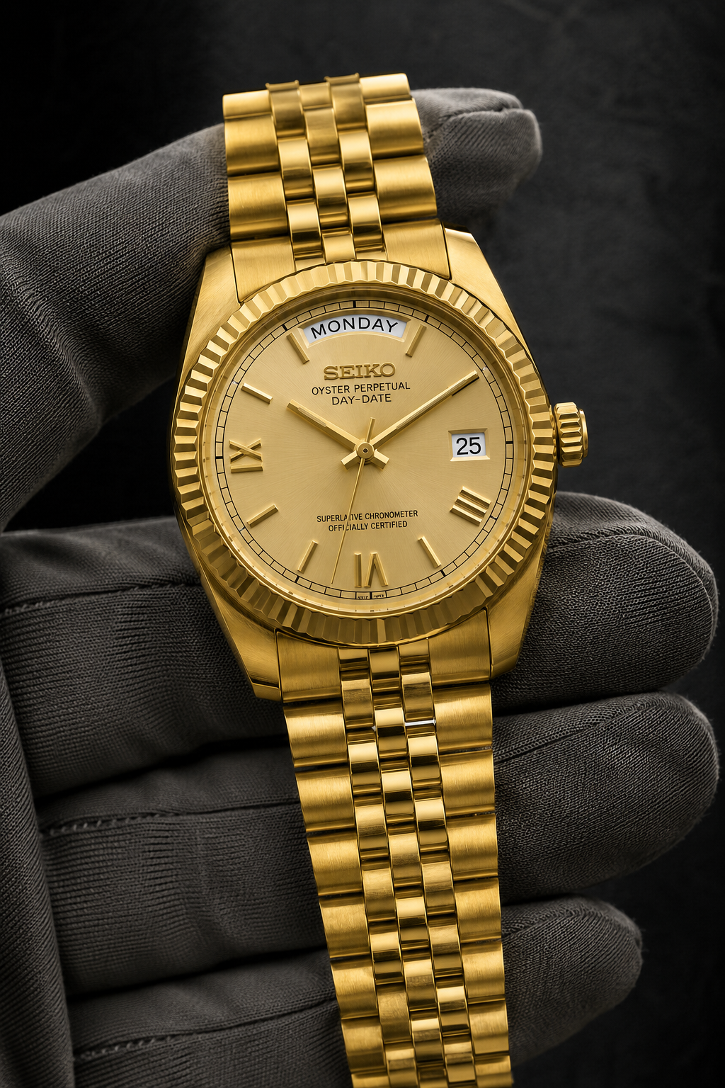 Day-Date Roman Dial Or Jaune Or