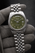 Day-Date Arabic Dial Olive