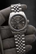 Day-Date Arabic Dial Gris