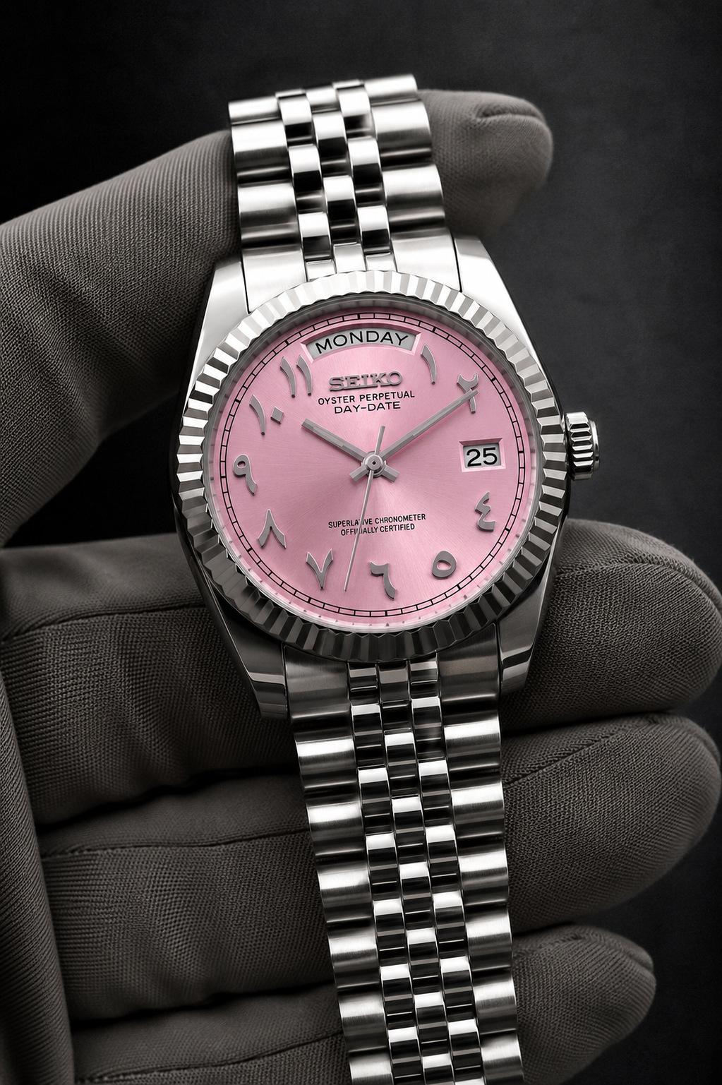 Day-Date Arabic Dial Rose