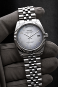 Day-Date Number Dial Blanc 'Frozen'
